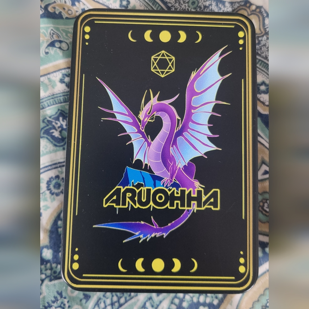 Purple Dragon Graphic Card